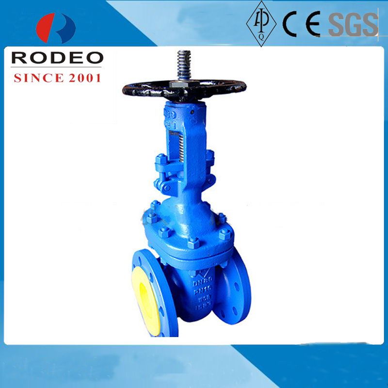 Pn 16 Fluorine Lining Gate Valve