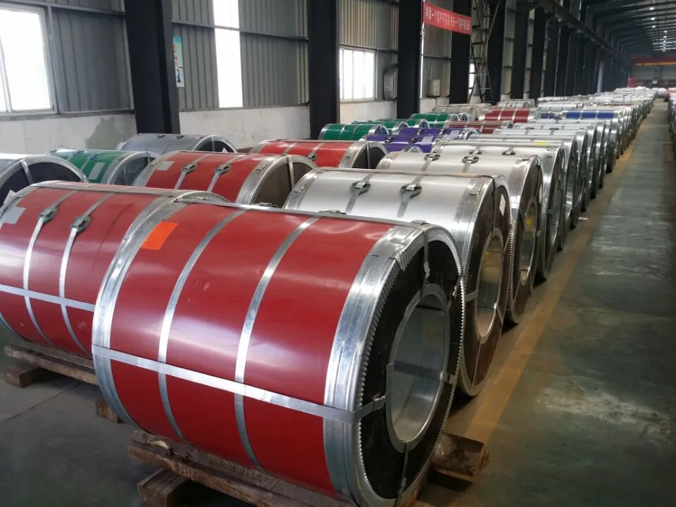 Prime Quality PPGL Color Coated Galvalume Steel Coil for Building