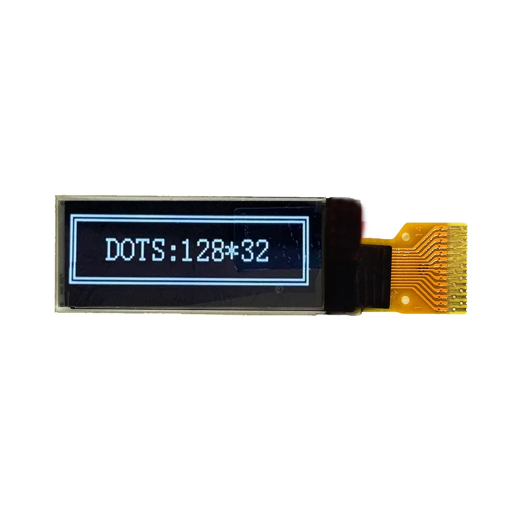 Small 0.91 Inch 128X32 LCD SSD1306 Controller Iic/I2c Interface OLED Display