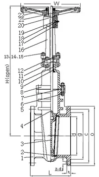 Super Duplex Stainless Steel Gate Valves