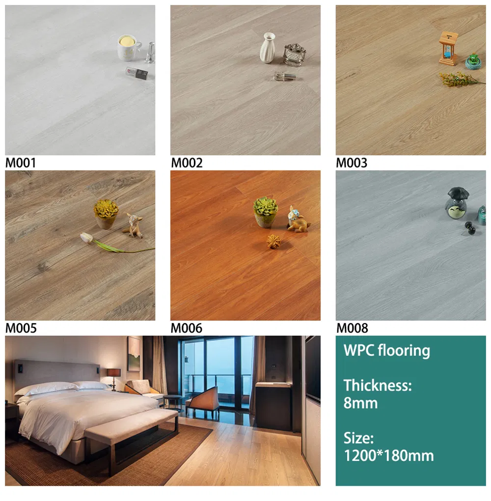 Virgin Material Waterproof Unilin Luxury Plank Click Vinyl Floor