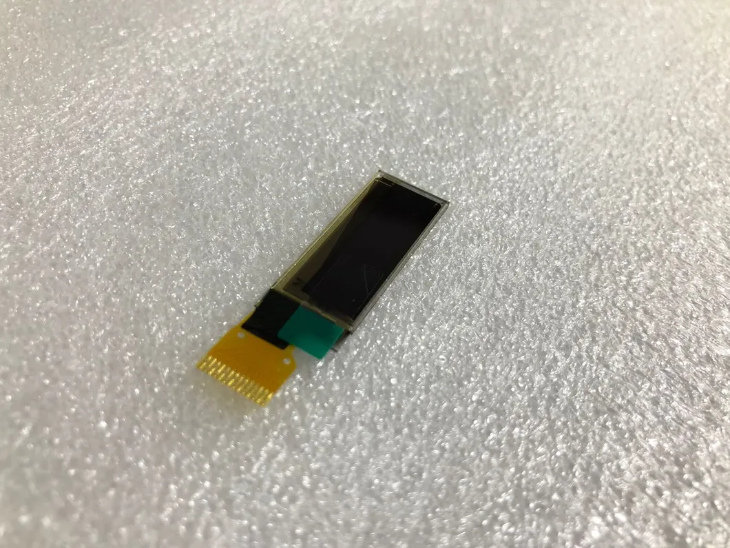 White Color 0.91 Inch Mono OLED Display with 128*32 Pixels and Iic Interface