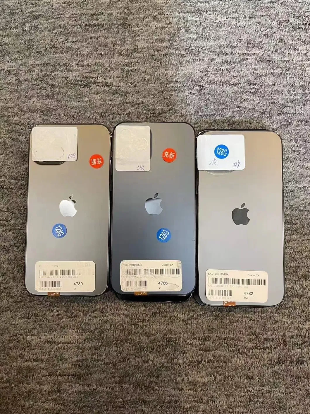 Wholesale Original Phone Cell Phones Second Hand Original Parts Mobile Phone for iPhone12 PRO